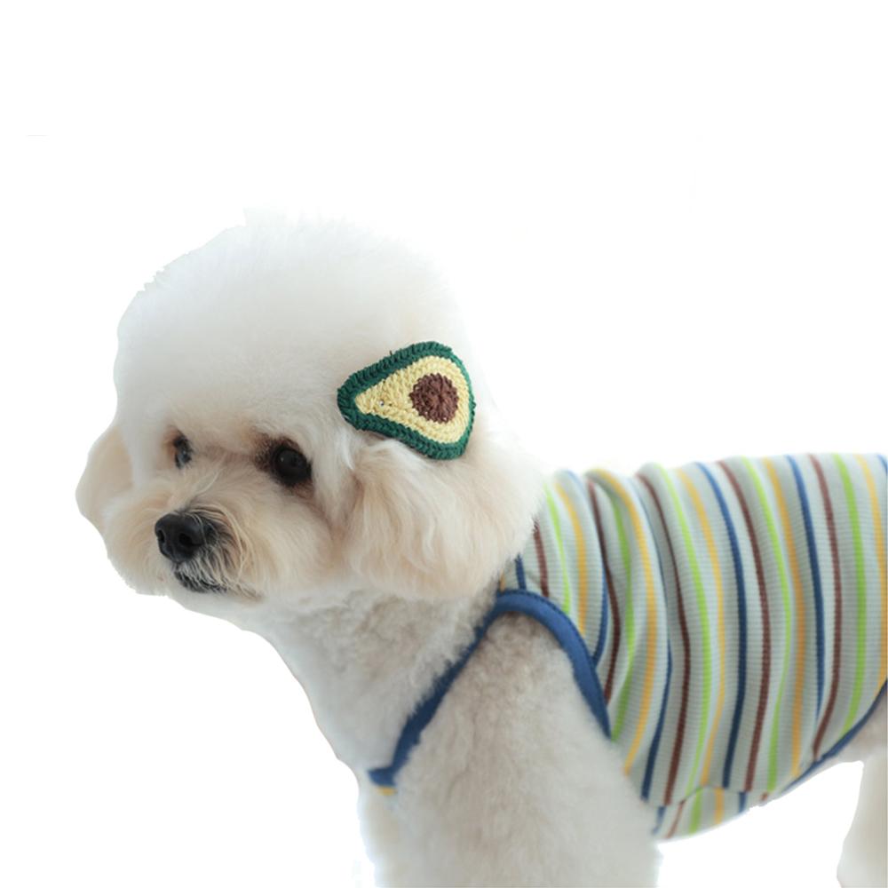 Rainbow Stripe Crop Sleeveless (Blue / XL)